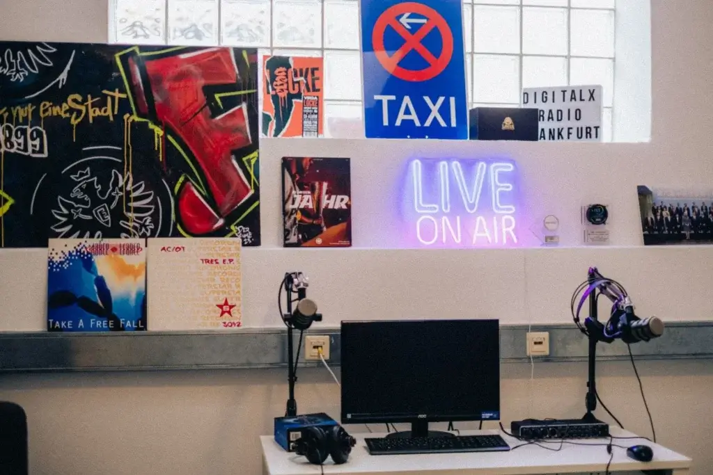 Podcast Studio in Frankfurt